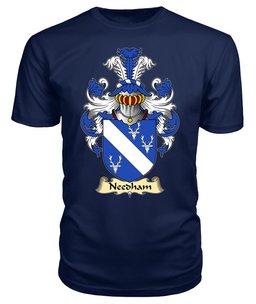 ScotsTee Needham or O'Nee Coat Of Arms Family Crest Ireland V23 T Shirt