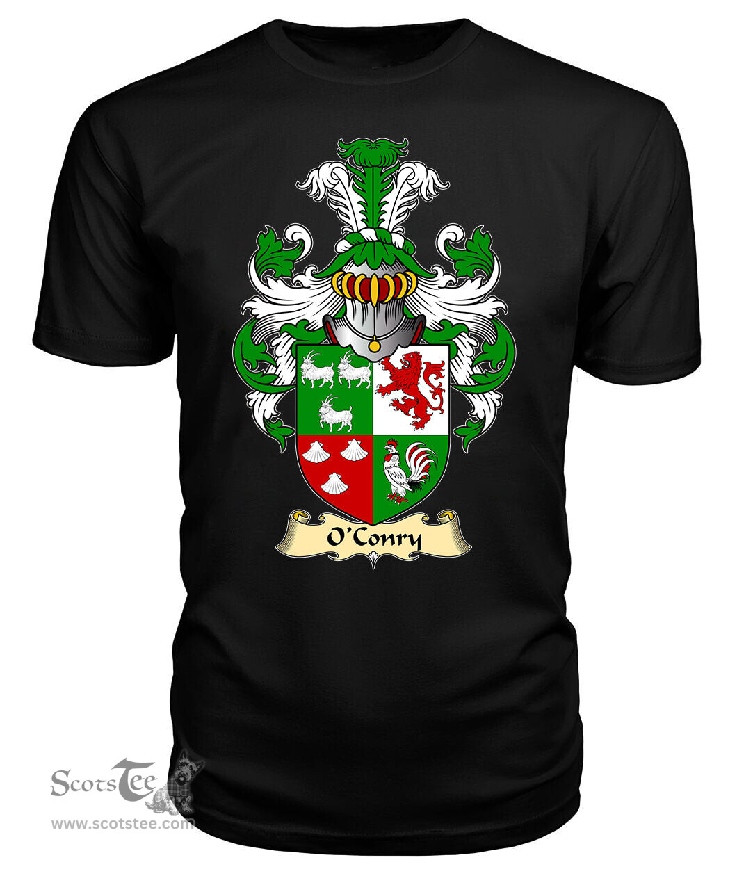 ScotsTee O'Conry Coat Of Arms Family Crest Ireland V23 T Shirt