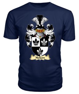 ScotsTee Nelson or Nealson Coat Of Arms Family Crest Ireland V23 T Shirt