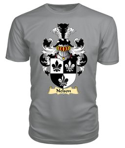 ScotsTee Nelson or Nealson Coat Of Arms Family Crest Ireland V23 T Shirt