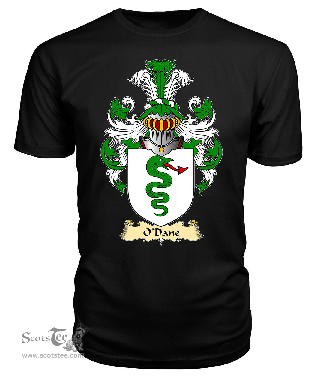 ScotsTee O'Dane Coat Of Arms Family Crest Ireland V23 T Shirt