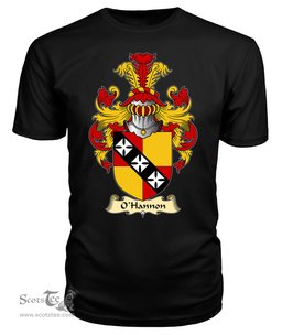 ScotsTee O'Hannon Coat Of Arms Family Crest Ireland V23 T Shirt