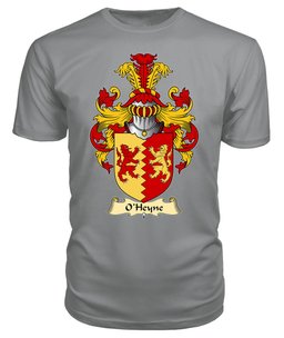 ScotsTee O'Heyne or Hynes Coat Of Arms Family Crest Ireland V23 T Shirt