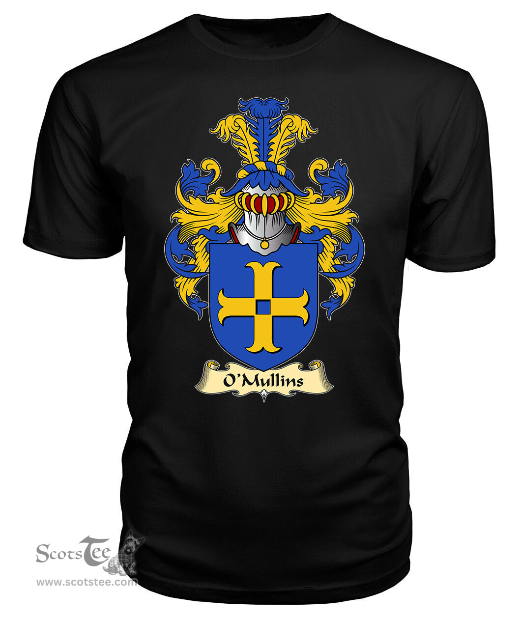 ScotsTee O'Mullins Coat Of Arms Family Crest Ireland V23 T Shirt