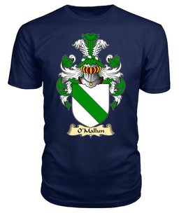 ScotsTee O'Mallun or Mullan Coat Of Arms Family Crest Ireland V23 T Shirt
