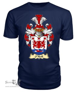 ScotsTee O'Neill Coat Of Arms Family Crest Ireland V23 T Shirt