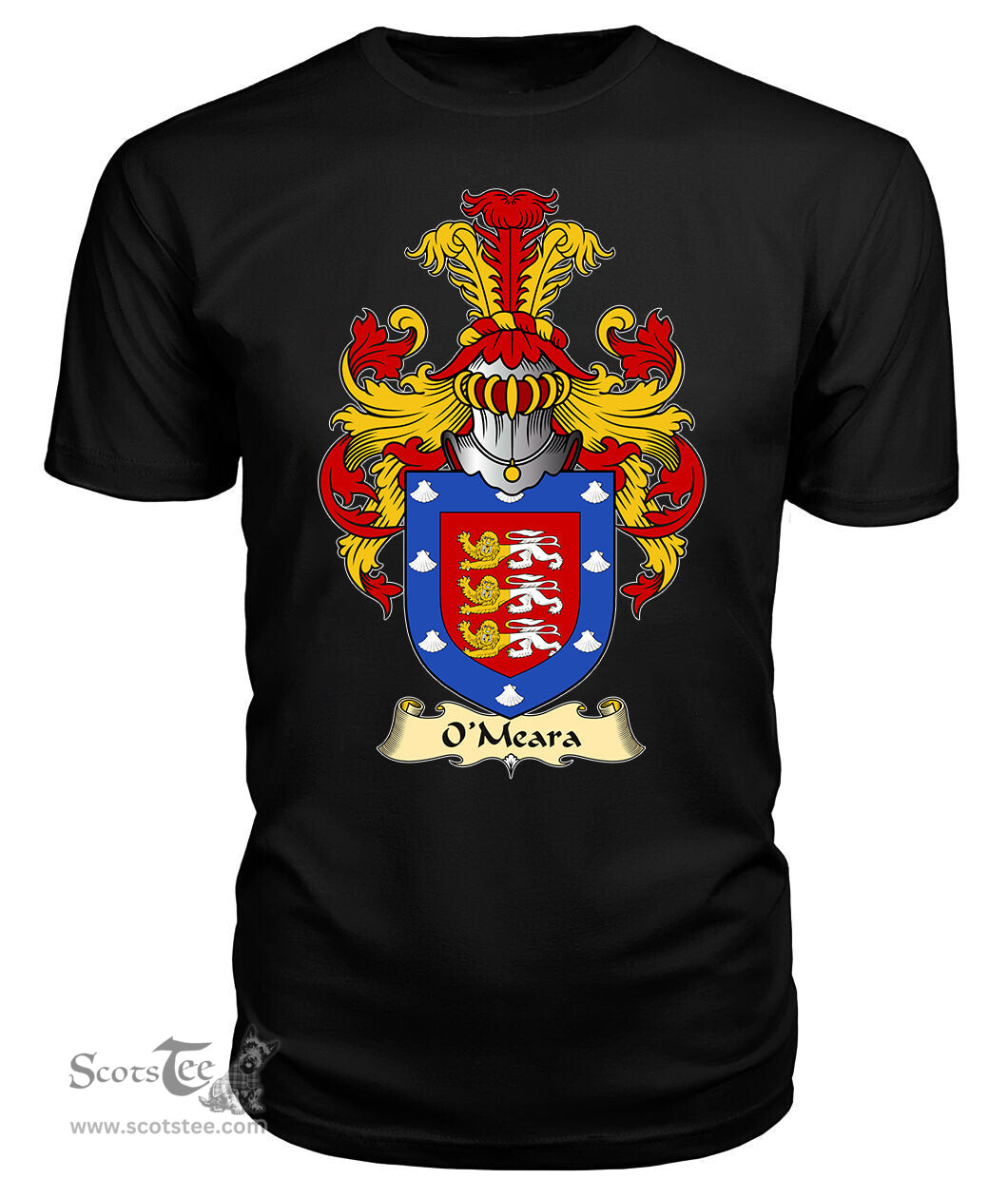 ScotsTee O'Meara Coat Of Arms Family Crest Ireland V23 T Shirt