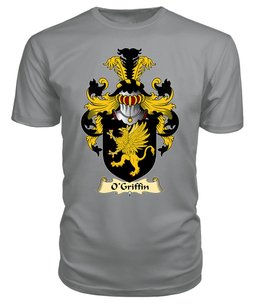 ScotsTee O'Griffin or Griffey Coat Of Arms Family Crest Ireland V23 T Shirt