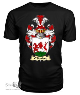 ScotsTee O'Donlevy Coat Of Arms Family Crest Ireland V23 T Shirt