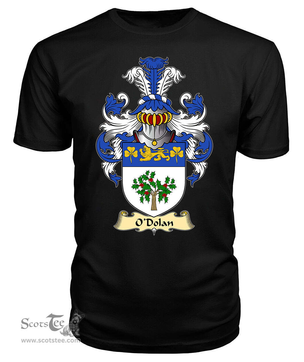 ScotsTee O'Dolan I Coat Of Arms Family Crest Ireland V23 T Shirt