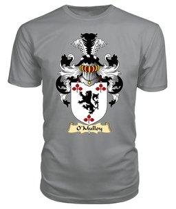 ScotsTee O'Mulloy or Molloy Coat Of Arms Family Crest Ireland V23 T Shirt