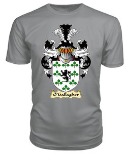 ScotsTee O'Gallagher or Goligher Coat Of Arms Family Crest Ireland V23 T Shirt