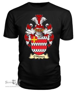 ScotsTee O'Hussey or Hosey Coat Of Arms Family Crest Ireland V23 T Shirt