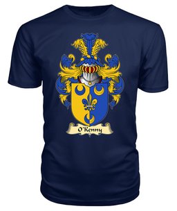 ScotsTee O'Kenny or Kenney Coat Of Arms Family Crest Ireland V23 T Shirt