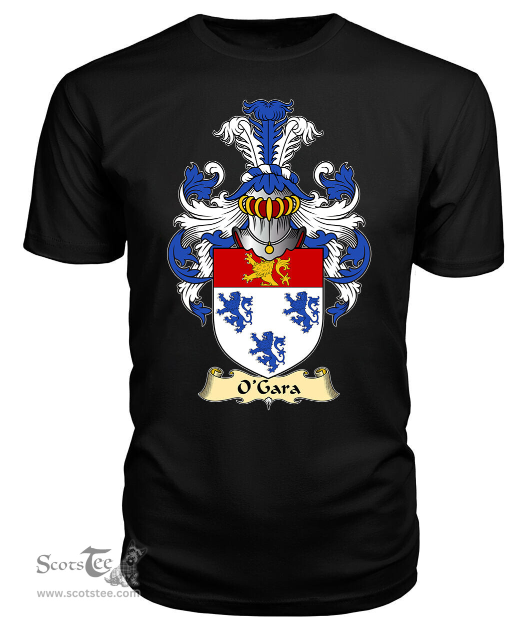 ScotsTee O'Gara Coat Of Arms Family Crest Ireland V23 T Shirt
