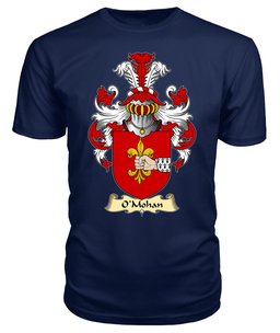 ScotsTee O'Mohan or Mohun Coat Of Arms Family Crest Ireland V23 T Shirt