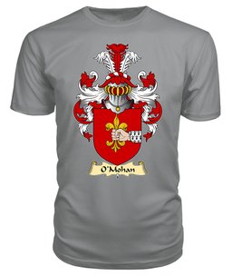 ScotsTee O'Mohan or Mohun Coat Of Arms Family Crest Ireland V23 T Shirt