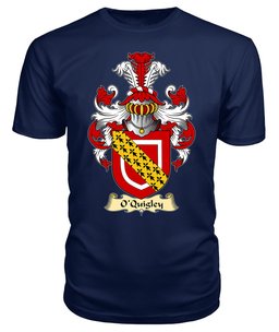 ScotsTee O'Quigley Coat Of Arms Family Crest Ireland V23 T Shirt