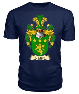 ScotsTee O'More or Moore Coat Of Arms Family Crest Ireland V23 T Shirt