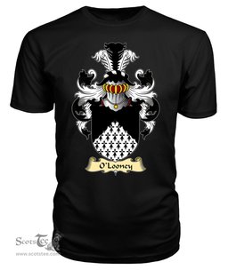 ScotsTee O'Looney or Lunny Coat Of Arms Family Crest Ireland V23 T Shirt