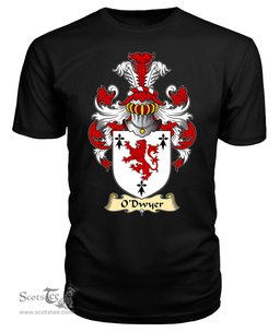ScotsTee O'Dwyer Coat Of Arms Family Crest Ireland V23 T Shirt
