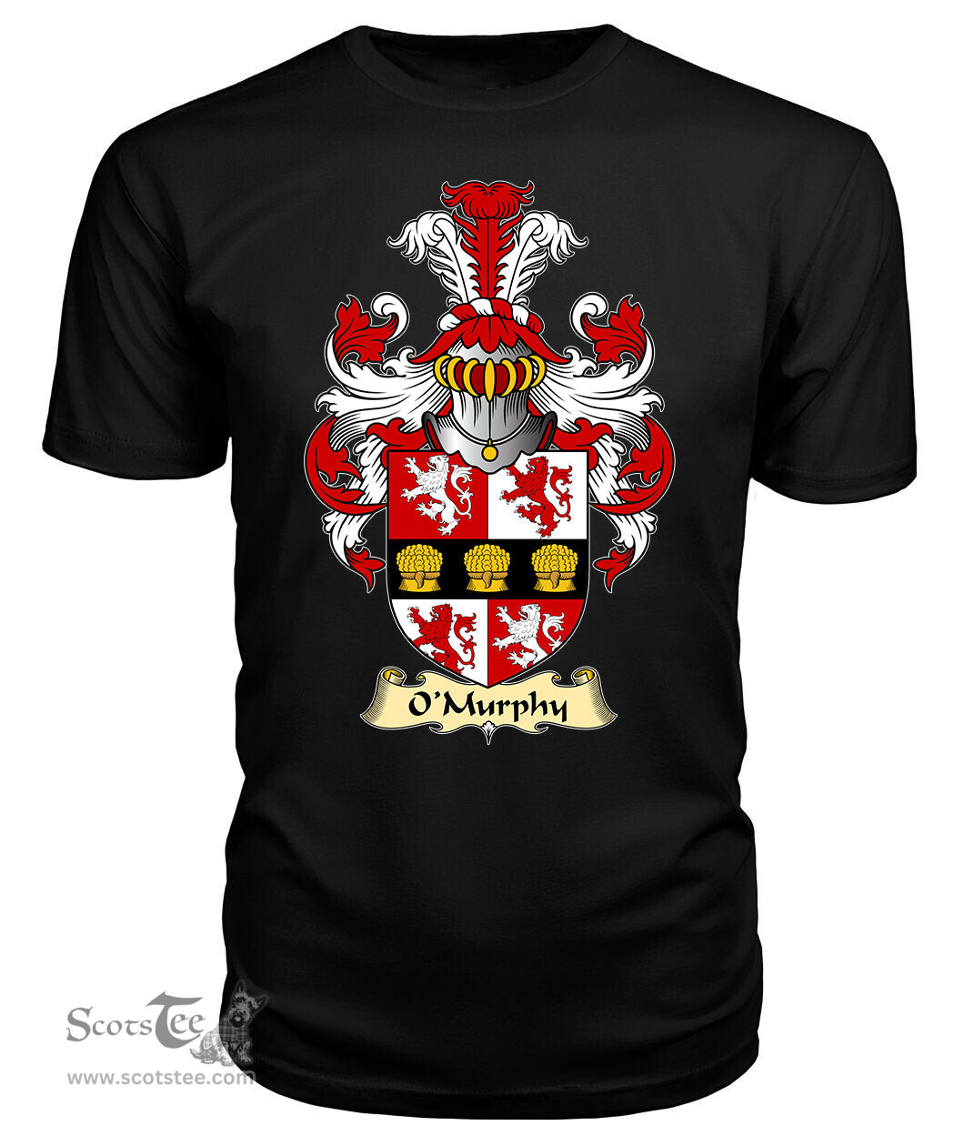 ScotsTee O'Murphy Coat Of Arms Family Crest Ireland V23 T Shirt