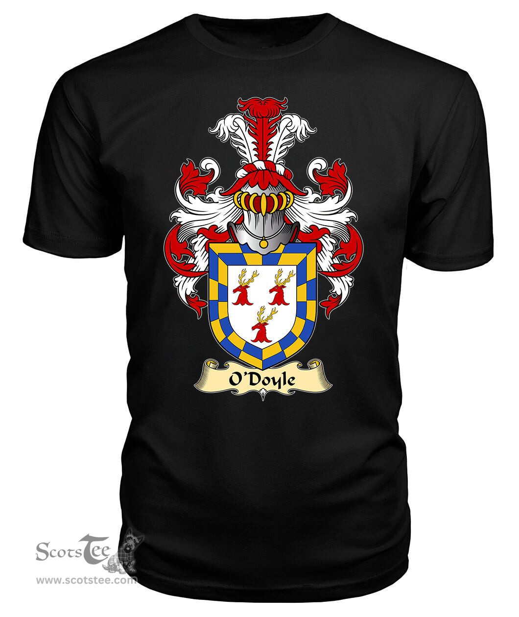 ScotsTee O'Doyle Coat Of Arms Family Crest Ireland V23 T Shirt
