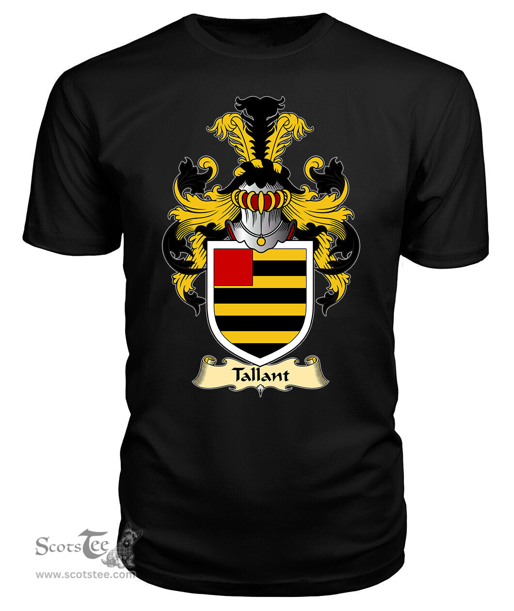 ScotsTee Tallant or Tallon Coat Of Arms Family Crest Ireland V23 T Shirt