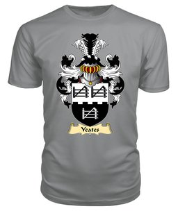 ScotsTee Yeates or Yates Coat Of Arms Family Crest Ireland V23 T Shirt