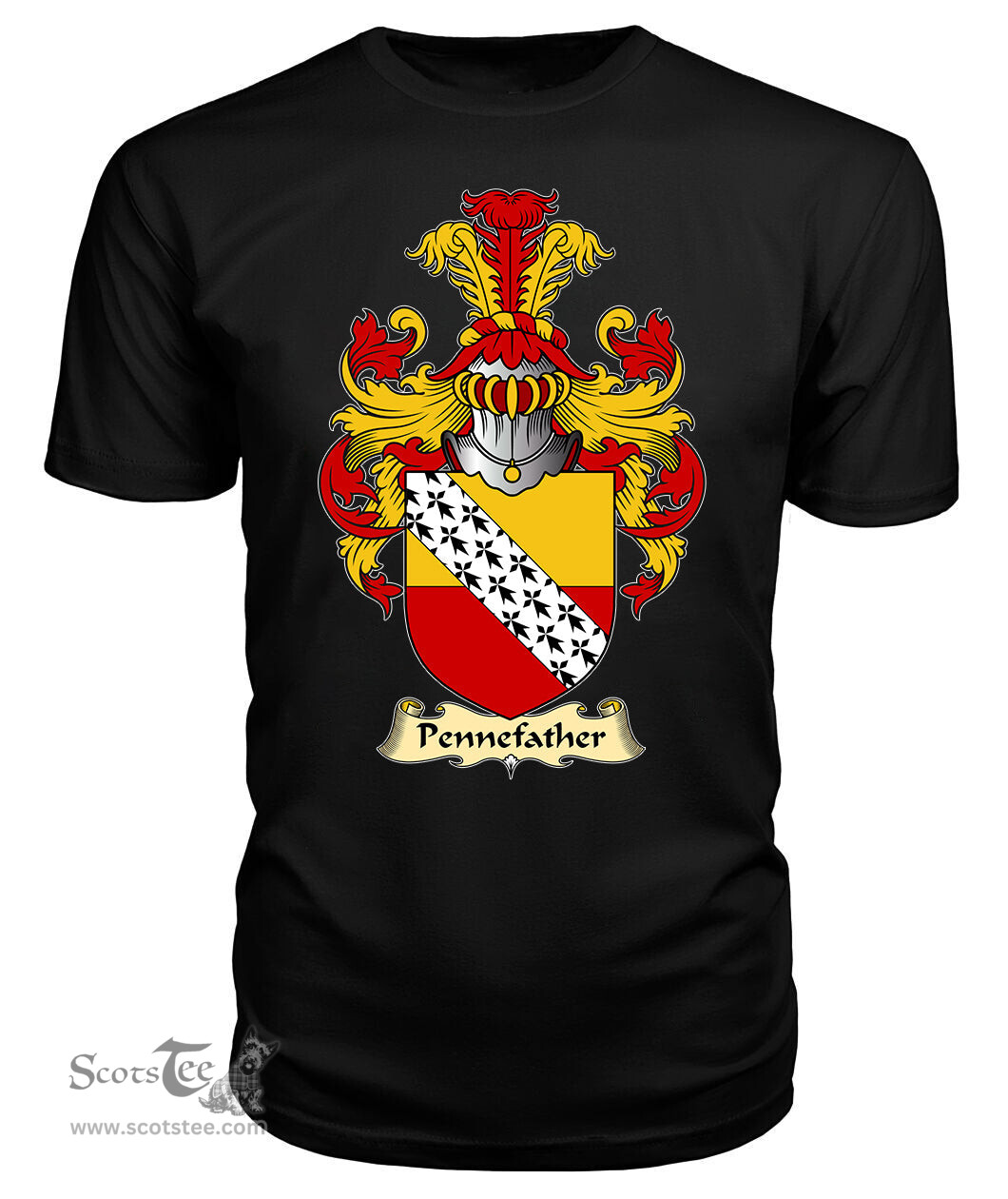 ScotsTee Pennefather Coat Of Arms Family Crest Ireland V23 T Shirt