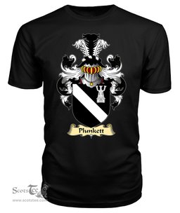 ScotsTee Plunkett Coat Of Arms Family Crest Ireland V23 T Shirt