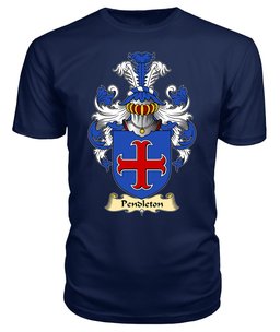 ScotsTee Pendleton Coat Of Arms Family Crest Ireland V23 T Shirt