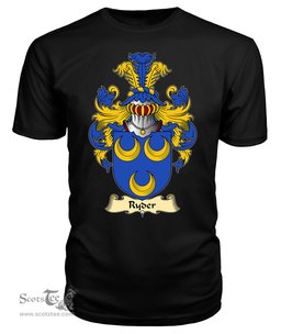 ScotsTee Ryder Coat Of Arms Family Crest Ireland V23 T Shirt