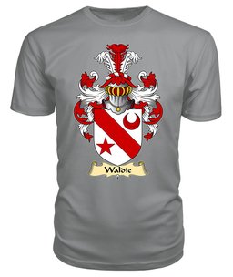 ScotsTee Waddy or Waldie Coat Of Arms Family Crest Ireland V23 T Shirt