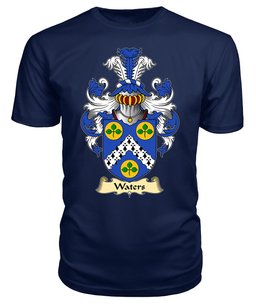 ScotsTee Waters or Watters Coat Of Arms Family Crest Ireland V23 T Shirt