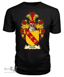 ScotsTee Webb Coat Of Arms Family Crest Ireland V23 T Shirt