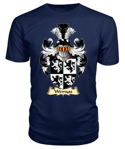 ScotsTee Wemyss or Weymes Coat Of Arms Family Crest Ireland V23 T Shirt