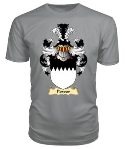 ScotsTee Power or LePoer Coat Of Arms Family Crest Ireland V23 T Shirt
