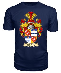 ScotsTee Rowley or Rolan Coat Of Arms Family Crest Ireland V23 T Shirt