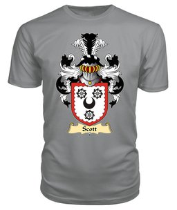 ScotsTee Scott Coat Of Arms Family Crest Ireland V23 T Shirt