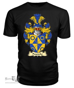 ScotsTee Peacocke Coat Of Arms Family Crest Ireland V23 T Shirt