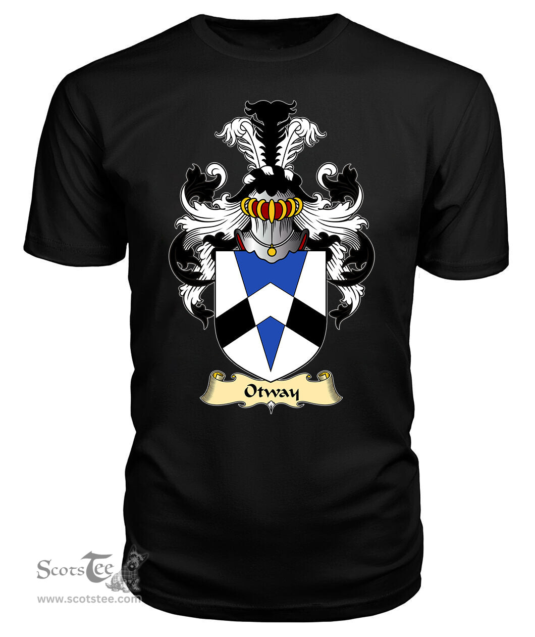ScotsTee Otway Coat Of Arms Family Crest Ireland V23 T Shirt