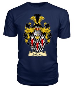 ScotsTee Salmon or Sammon Coat Of Arms Family Crest Ireland V23 T Shirt