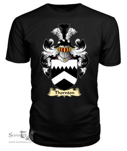 ScotsTee Thornton Coat Of Arms Family Crest Ireland V23 T Shirt