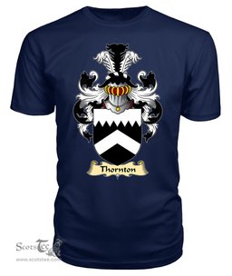 ScotsTee Thornton Coat Of Arms Family Crest Ireland V23 T Shirt