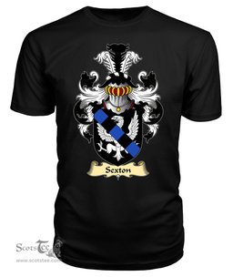 ScotsTee Sexton Coat Of Arms Family Crest Ireland V23 T Shirt