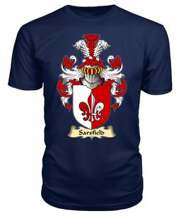 ScotsTee Sarsfield Coat Of Arms Family Crest Ireland V23 T Shirt