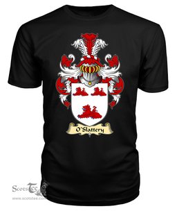 ScotsTee O'Slattery Coat Of Arms Family Crest Ireland V23 T Shirt
