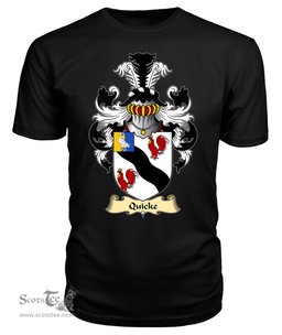 ScotsTee Quicke Coat Of Arms Family Crest Ireland V23 T Shirt