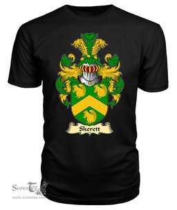 ScotsTee Skereth or Skerett Coat Of Arms Family Crest Ireland V23 T Shirt